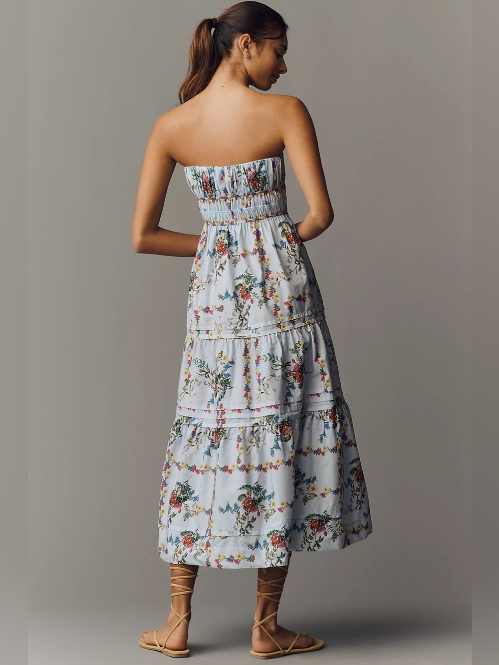The Somerset Long Dress: Strapless Edition Size Xs - Picture 3 of 7